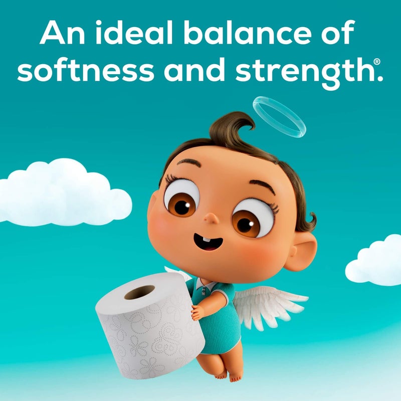 Angel Soft Toilet Paper  12 Mega Rolls = 48 Regular Rolls  Soft and Strong Toilet Tissue - Image 2